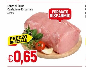 IperFamila Lonza di Suino Confezione Risparmio offerta