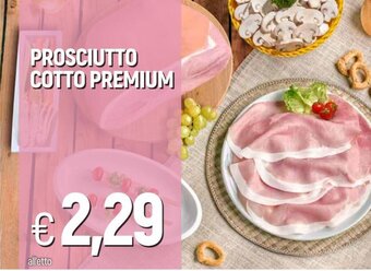 IperFamila Prosciutto Cotto Premium offerta
