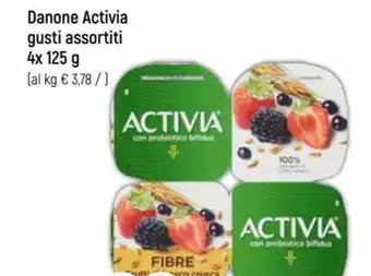 IperFamila Danone Activia gusti assortiti 4 x 125 g offerta