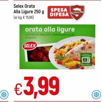 IperFamila Selex Orata Alla Ligure 250 g offerta