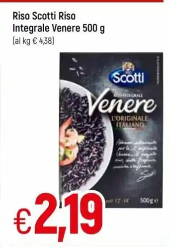 IperFamila Riso Scotti Riso Integrale Venere 500 g offerta