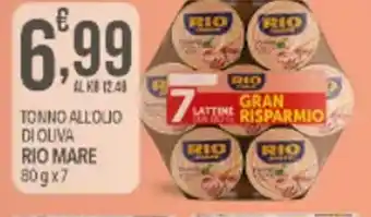 Rio mare Tonno All'Olio di Oliva 80 g x 7