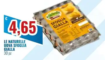 Le Naturelle Uova Sfoglia Gialla 30 pz