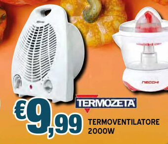 Europlanet Casa Termozeta Termoventilatore 2000W offerta