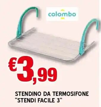 colombo Stendino da Termosifone "Stendi Facile 3"