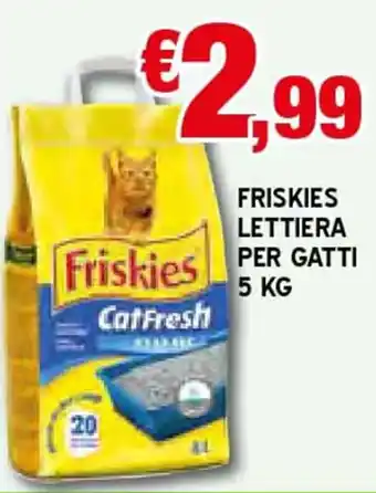 Purina Friskies Lettiera per Gatti 5 kg