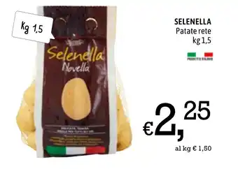 Famila Market Selenella Patate rete 1,5 kg offerta