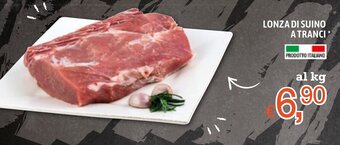 Famila Market Lonza di Suino A Tranci offerta