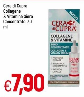 IperFamila Cera di Cupra Collagene & Vitamine Siero Concentrato 30 ml offerta