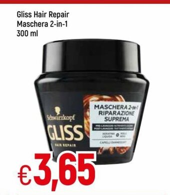 Gliss Hair Repair Maschera 2-in-1 300 ml