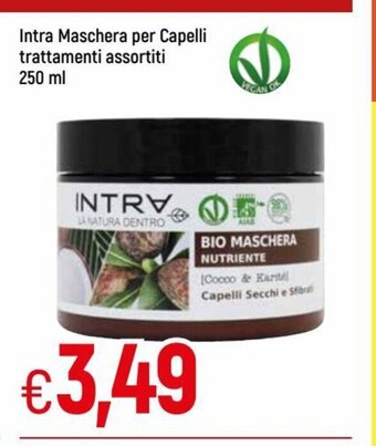 IperFamila Intra Maschera per Capelli trattamenti assortiti 250 ml offerta