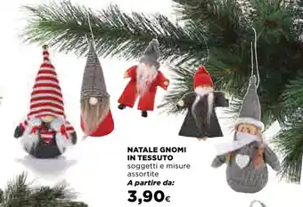 Natale Gnomi In Tessuto soggetti e misure assortite