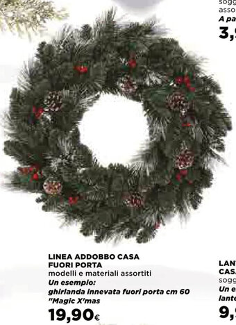 Extracoop Linea Addobbo Casa Fuori Porta modelli e materiali assortiti offerta