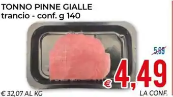 MD Discount Tonno Pinne Gialle trancio conf. g 140 offerta