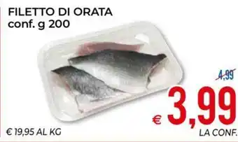 MD Discount Filetto di Orata conf. g 200 offerta
