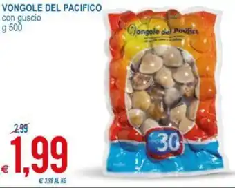 MD Discount Vongole Del Pacifico con guscio g 500 offerta