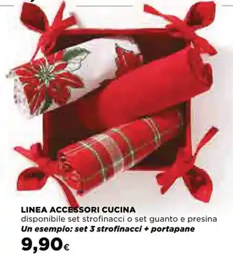 Extracoop Linea Accessori Cucina disponibile set strofinacci o set guanto e presina offerta