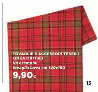 Extracoop Tovaglie E Accessori Tessili Linea Ortisei 140 x 180 cm offerta