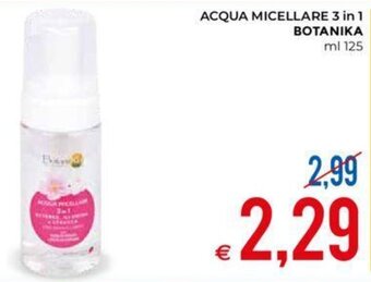 Botanika Acqua Micellare 3 in 1 ml 125