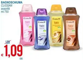 MD Discount Cliosan Bagnoschiuma assortiti ml 750 offerta