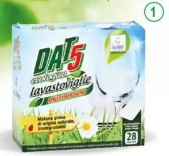 MD Discount Dat5 Pastiglie Lavastoviglie conf. 28 tabs offerta