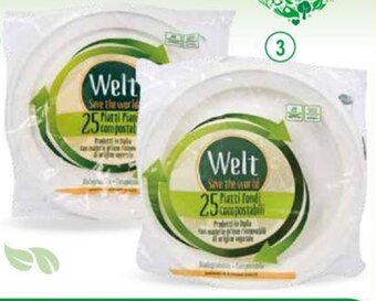 MD Discount Welt 25 Piatti Piani o Fondi offerta