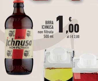 Conad Ichnusa Birra Non Filtrata 500 ml offerta