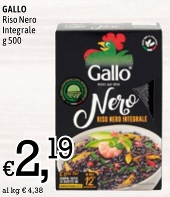 Famila Market Gallo Riso Nero Integrale g 500 offerta