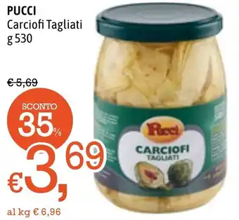 Pucci Carciofi Tagliati g 530