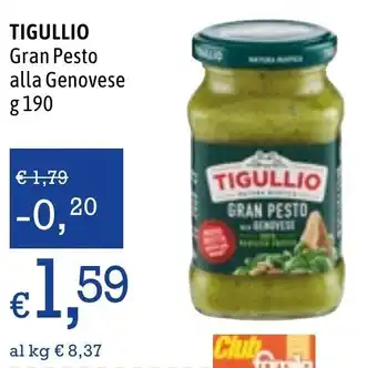 Famila Market Tigullio Gran Pesto alla Genovese g 190 offerta