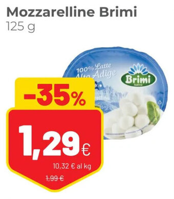 Coop Brimi Mozzarelline 125 g offerta