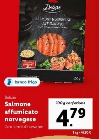 Lidl Salmone affumicato norvegese offerta