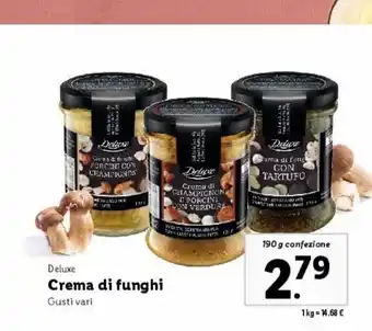 Lidl Crema di funghi offerta