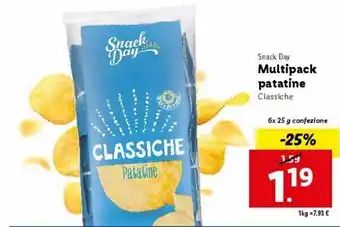 Lidl Multipack patatine offerta