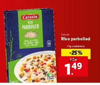 Lidl Riso parboiled offerta
