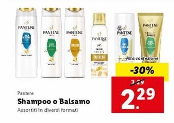 Lidl Shampoo o balsamo offerta