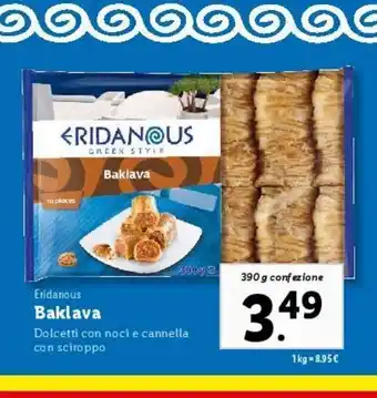 Lidl Baklava offerta