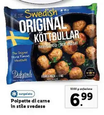 Lidl Polpette di carne in stile svedese offerta