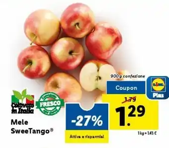 Lidl Mele sweetango offerta