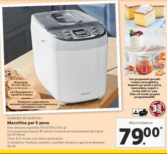 Lidl Macchina per il pane offerta