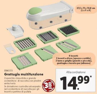 Lidl Grattugia multifunzione offerta