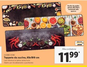 Lidl Tappeto da cucina 65x180cm offerta