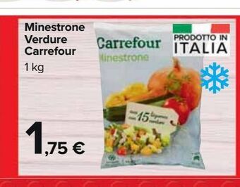 Carrefour Market Minestrone verdure carrefour 1 kg offerta