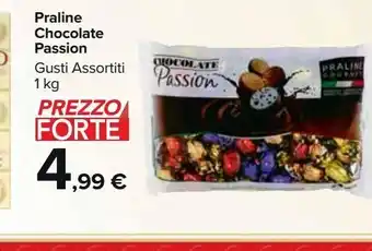 Carrefour Market Praline checolate passion 1 kg offerta
