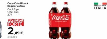 Carrefour Market Coca-cola bipack regular o zero offerta