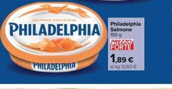 Carrefour Market Philadelphia salmone 150 g offerta