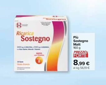 Piu sostegno matt 160 g