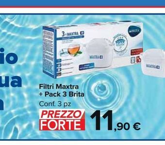 Filtri maxtra + pack 3 brita