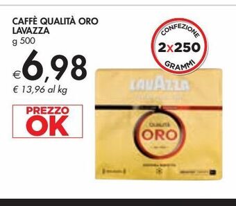 Bennet Caffè qualita oro lavazza g 500 offerta