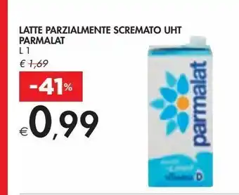 Bennet Latte parzialmente scremato parmalat offerta